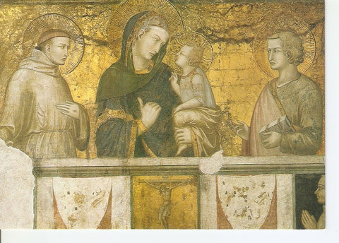 Postal 031888 : Assisi. Basilica di S. Francesco. Chiesa inferiore