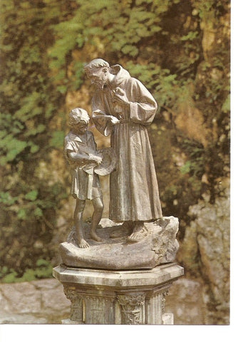 Postal 031889 : Assisi. San Francic sculture