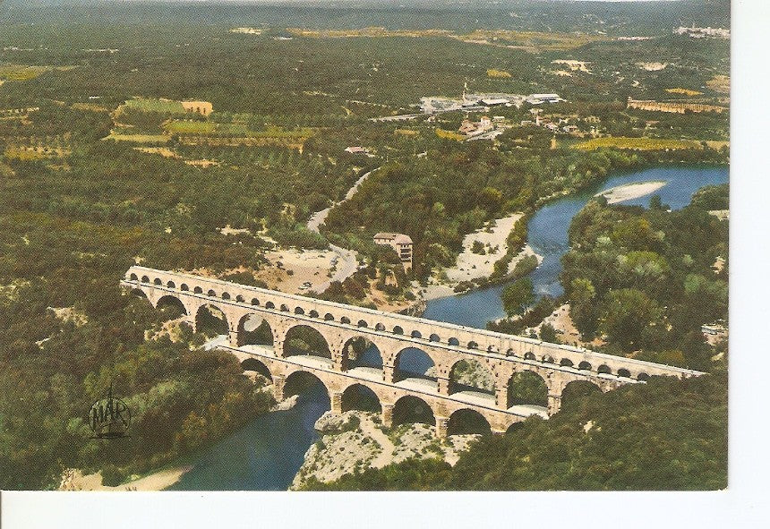 Postal 031915 : La Provecence Romaine - Le Pont du Gard Aqueduc Romain