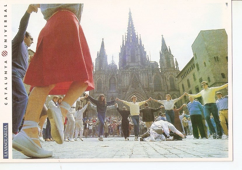 Postal 031917 : Plaza de la Catedral. Puerta de acceso natural al Barri Gotic