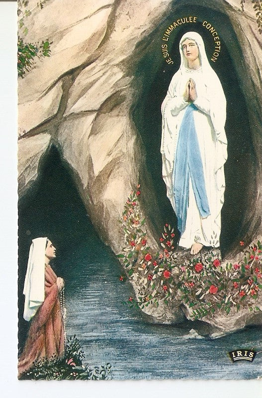 Postal 031939 : Lourdes. LApparition