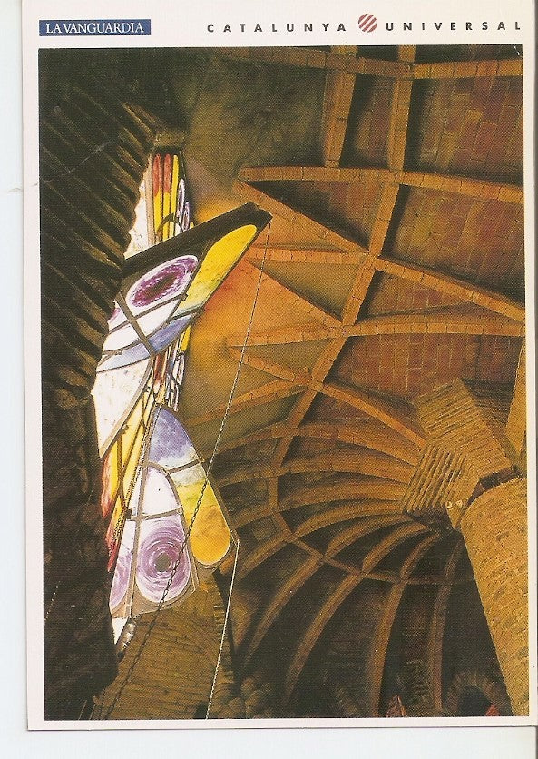 Postal 031965 : Finca Guell Pedralbes (Barcelona( Dragon de hierro de la puerta del Jardin de las Hesperides