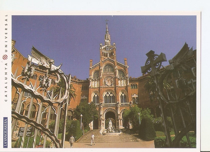 Postal 031967 : Barcelona. Eixample Hospital de la Santa Creu i de Sant Pau