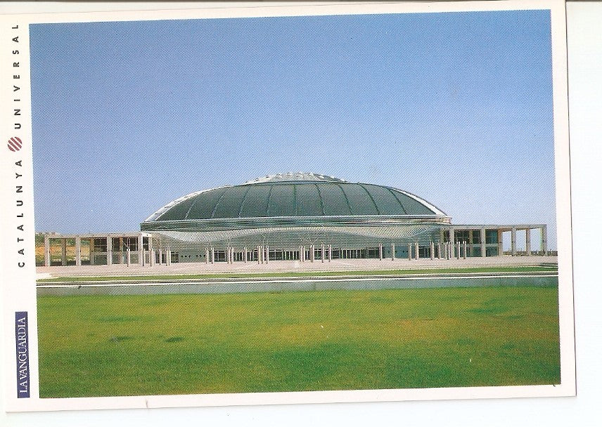 Postal 031971 : Barcelona sede de los Juegos de la XXV Olimpiada. Palau Sant jordi Anillo Olimpico de Montjuic
