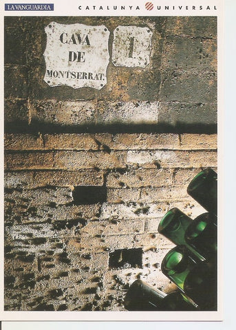 Postal 031973 : La cava Montserrat una de las mas tradicionales de Codorniu en Sant Sadurni dAnoia