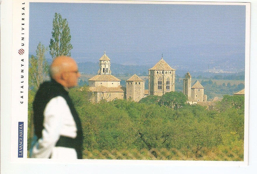 Postal 031990 : Monasterio de Santa Maria de Poblet. Vista parcial del conjunto