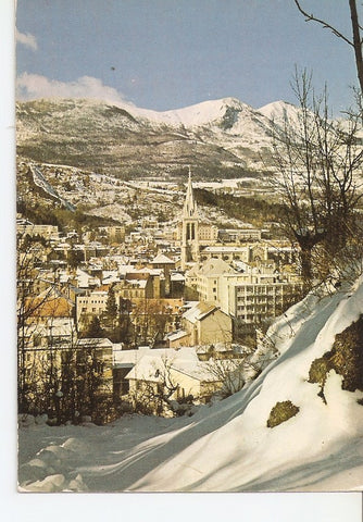 Postal 032014 : Les Hautes Alpes G A P sous la neige