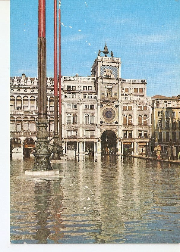 Postal 032024 : Venezia - S. Marco. Alta marea