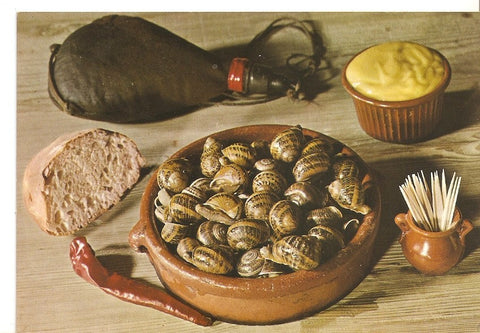Postal 032032 : Platos tipicos de España