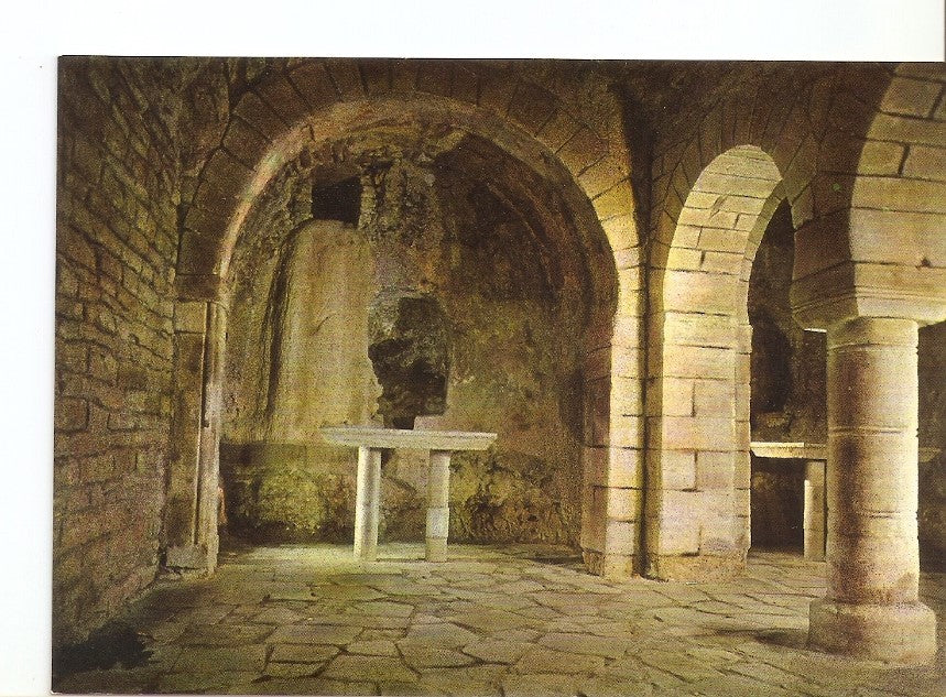 Postal 032067 : Alto Aragon (Huesca). San Juan de la Peña iglesia mozarabe