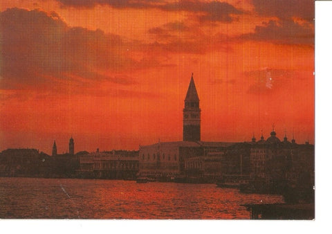 Postal 032081 : Venezia. S. Marco Basin - Sunset
