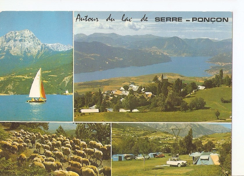 Postal 032092 : Haute Vallee de la Durance Lac de Serre Poncon