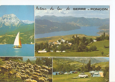 Postal 032092 : Haute Vallee de la Durance Lac de Serre Poncon