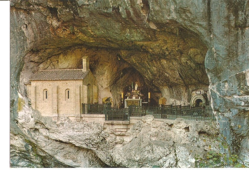 Postal 032108 : Covadonga. La Cueva