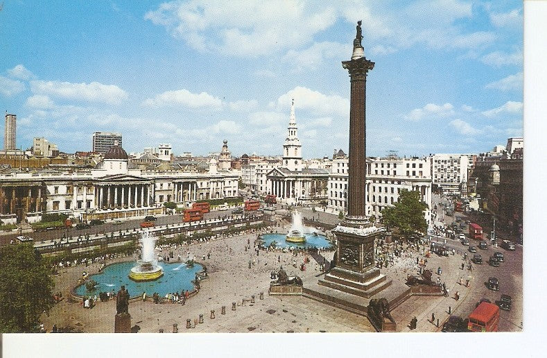 Postal 032122 : Trafalgar Square & Nelsons Column London