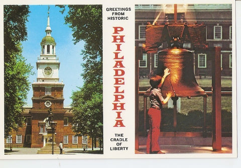 Postal 032127 : independence Hall & The Liberty Bell Philadelphia PA