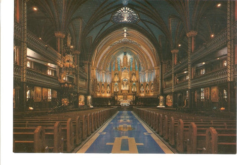 Postal 032131 : Basilique Notre-Dame Montreal