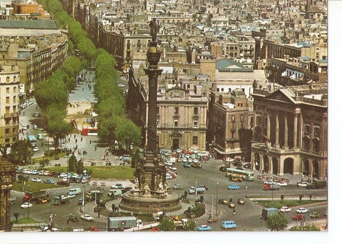 Postal 032139 : Barcelona. Monumento a Colon