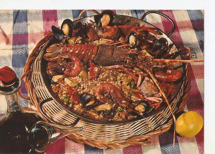 Postal 032147 : Cocina Española paella