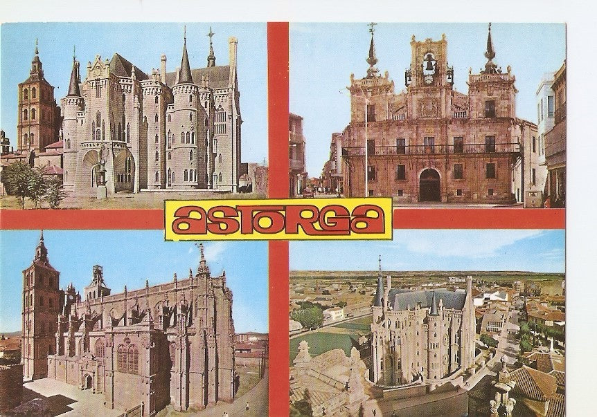 Postal 032162 : Astorga. Palacio-Ayuntamiento