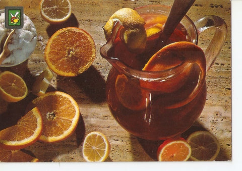 Postal 032166 : Platos tipicos. Sangria