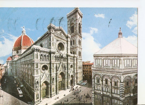Postal 032171 : Firenze. Cathedrale Baptistere et Campanile