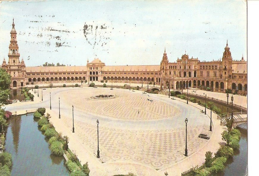 Postal 032175 : Sevilla. Plaza de España