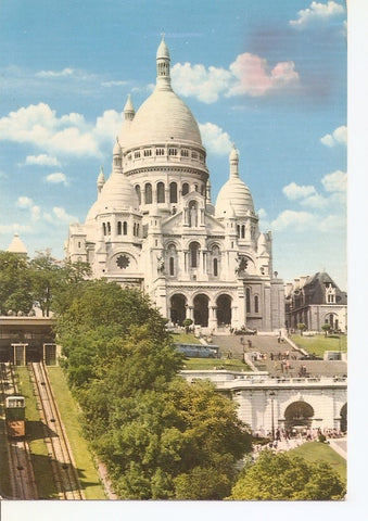 Postal 032177 : Paris. La Basilique du Sacre-Coeur