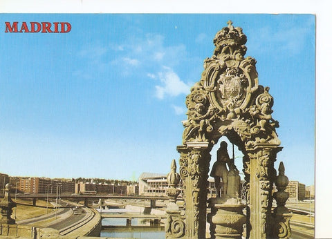 Postal 032246 : Madrid. Puente de Toledo. Hornacina de S. Isidro
