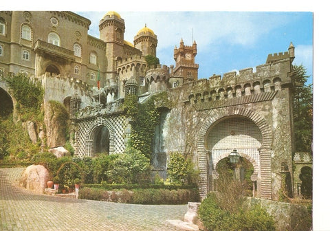 Postal 032270 : Sintra (Portugal) - Palacio Nacional de Pena. Porta Arabe