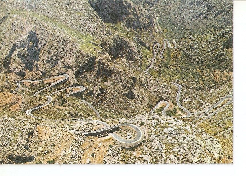 Postal 032280 : Mallorca. Carretera La Calobra