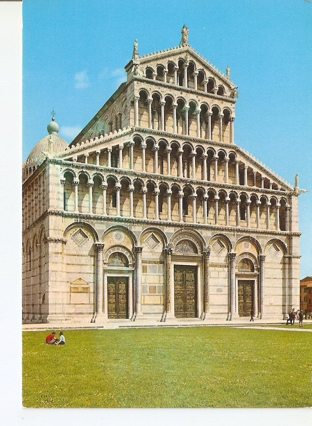 Postal 032284 : Pisa Il Duomo (Buscheto 1063) Facciata (Mastro Rainaldo 1200)