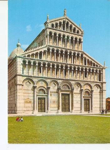 Postal 032284 : Pisa Il Duomo (Buscheto 1063) Facciata (Mastro Rainaldo 1200)