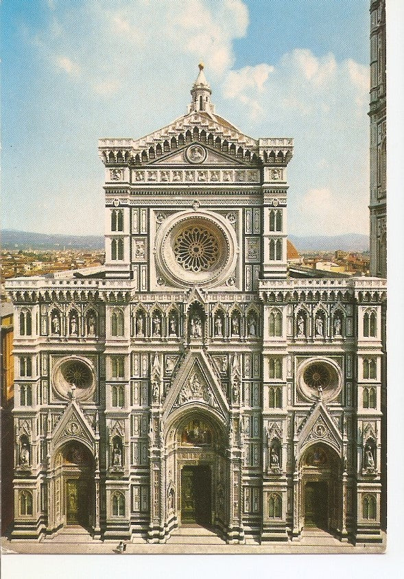 Postal 032303 : Firenze. Front of the Dome