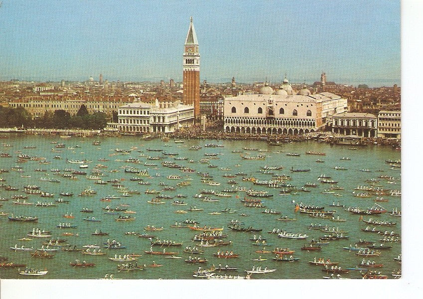 Postal 032308 : Venezia. S. Marco Basin - The leavinf of Vogalonga