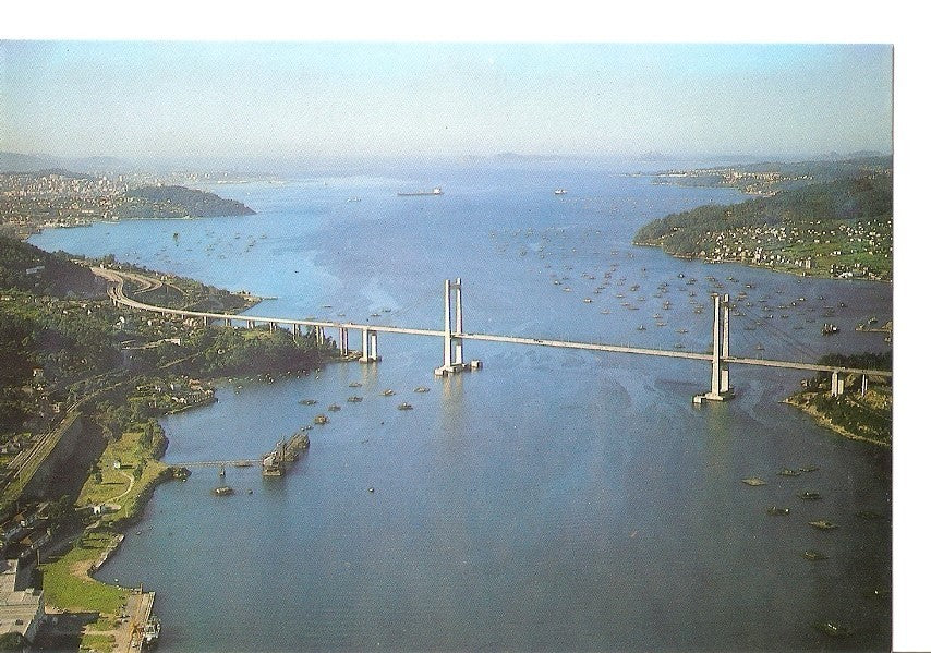 Postal 032312 : Vigo. Vista aerea