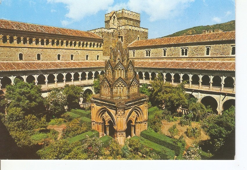 Postal 032314 : Guadalupe. Templete claustro mudejar y Torres (siglo XIV y XV)