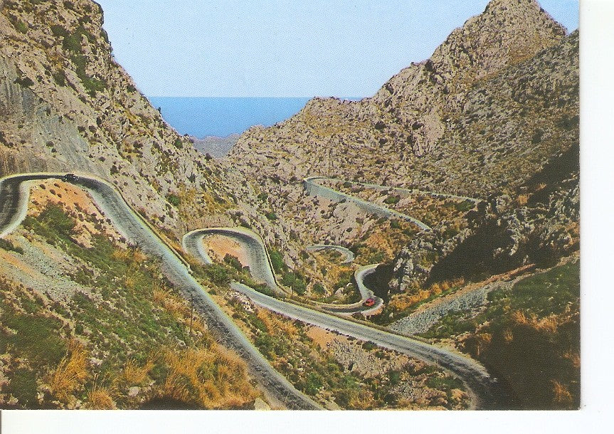 Postal 032329 : Mallorca. Carretera de La Calobra