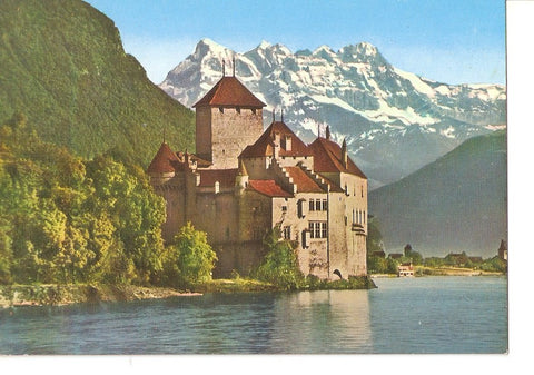 Postal 032337 : Montreux Chateau de Chillon