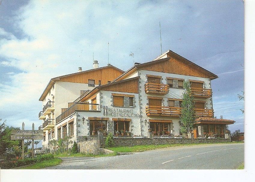 Postal 032341 : Hostal Calitxo (Pirineu Catala). Mollo (Girona)