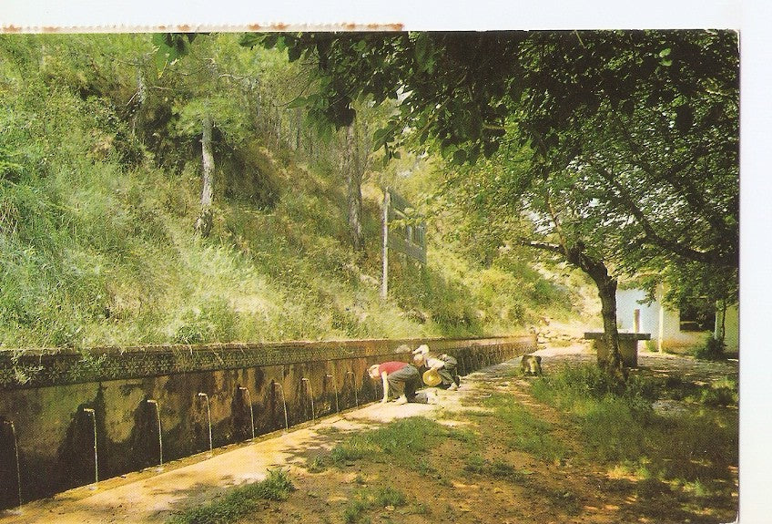 Postal 032348 : Torrellas de Foix . Las 35 Fuentes de Les Dous
