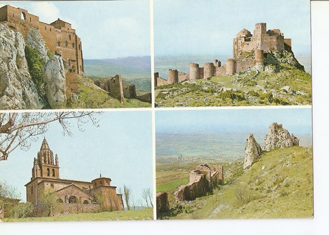 Postal 032373 : Loarre. Castillo romanico del Siglo XI e. Iglesia de transicion al gotico