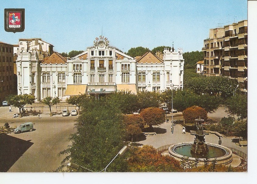 Postal 032385 : Huesca Casino. Circulo oscense