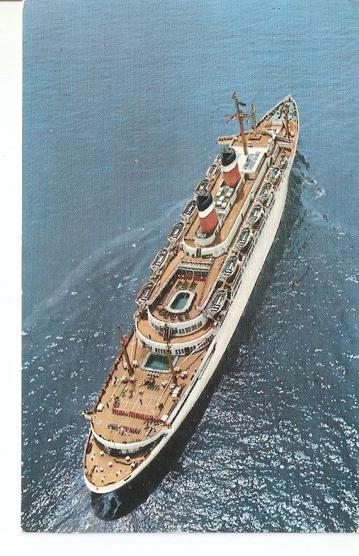 Postal 032389 : American Export Lines Mediterranean - U.S.A.