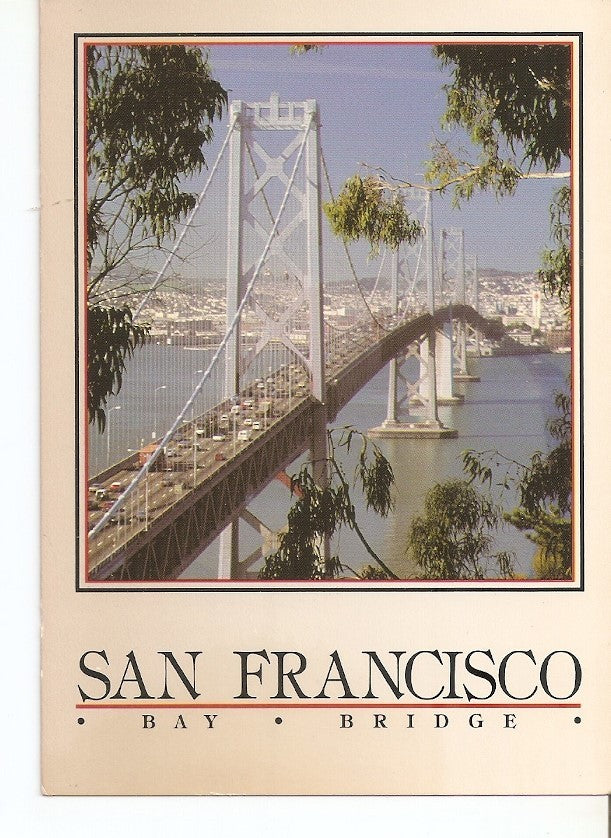 Postal 032397 : A view of the San Francisco-Oakland Bay Bridge