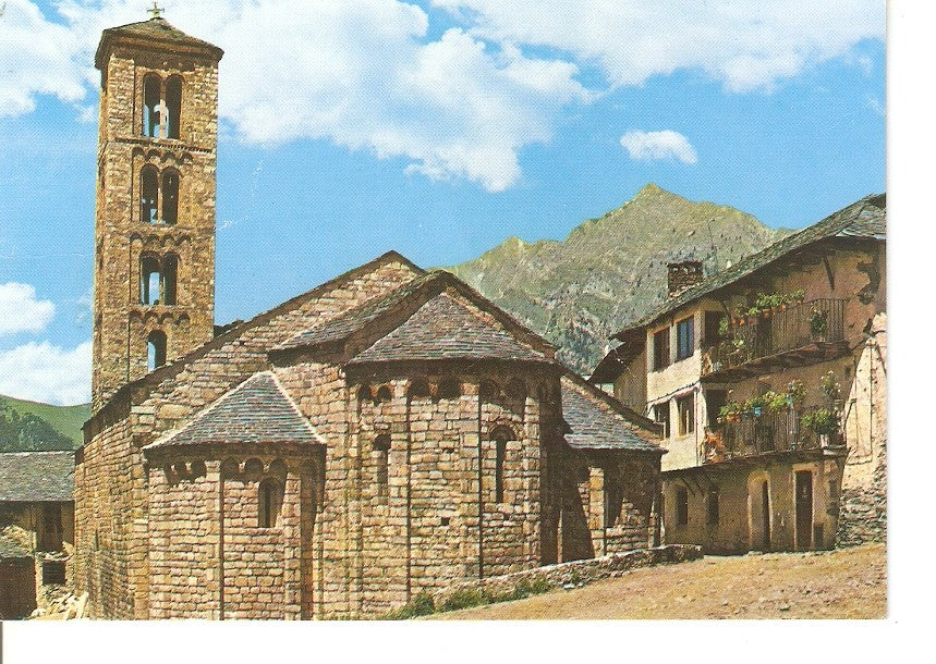 Postal 032398 : Pirineos de Lerida. Santa Maria de Tahull