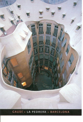Postal 032405 : Barcelona. La Pedrera Antoni Gaudi