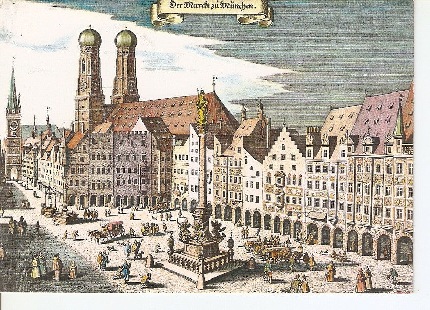 Postal 032410 : Munchen Markplatz