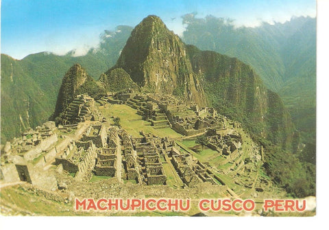 Postal 032416 : Machupicchu Cusco Peru. Ciudadela de Machupiscchu