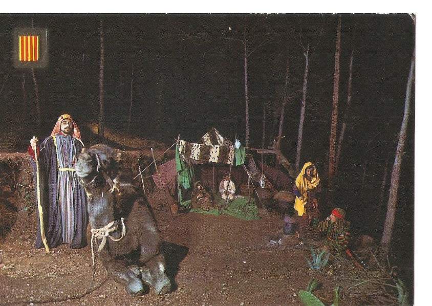 Postal 032420 : Pessebre Vivent de Catalunya. Fe seny y Art del Poble Catala